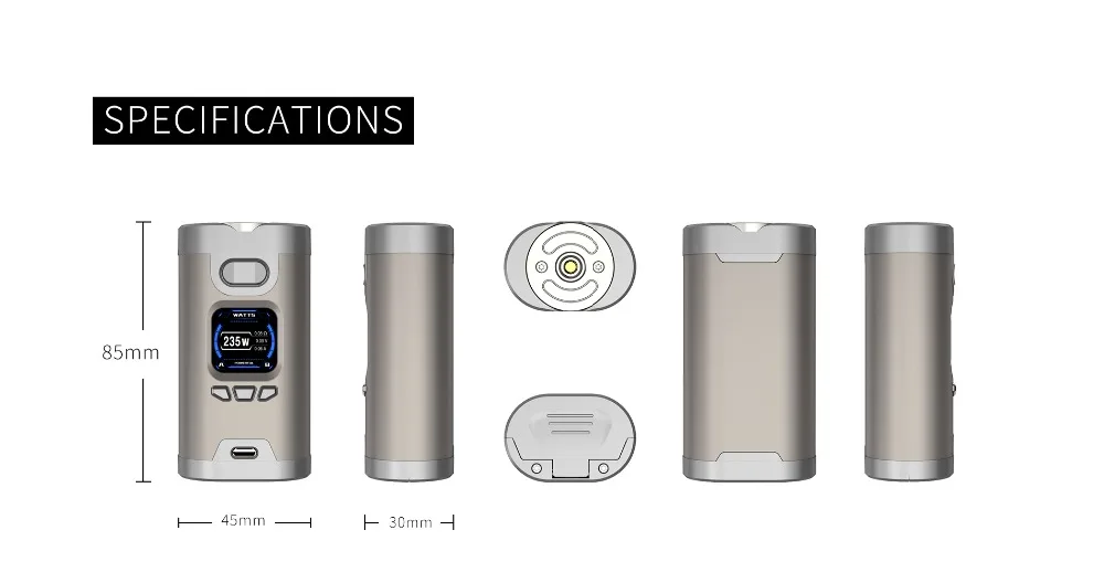 Wildwolf 235W TC Box Mod (7)
