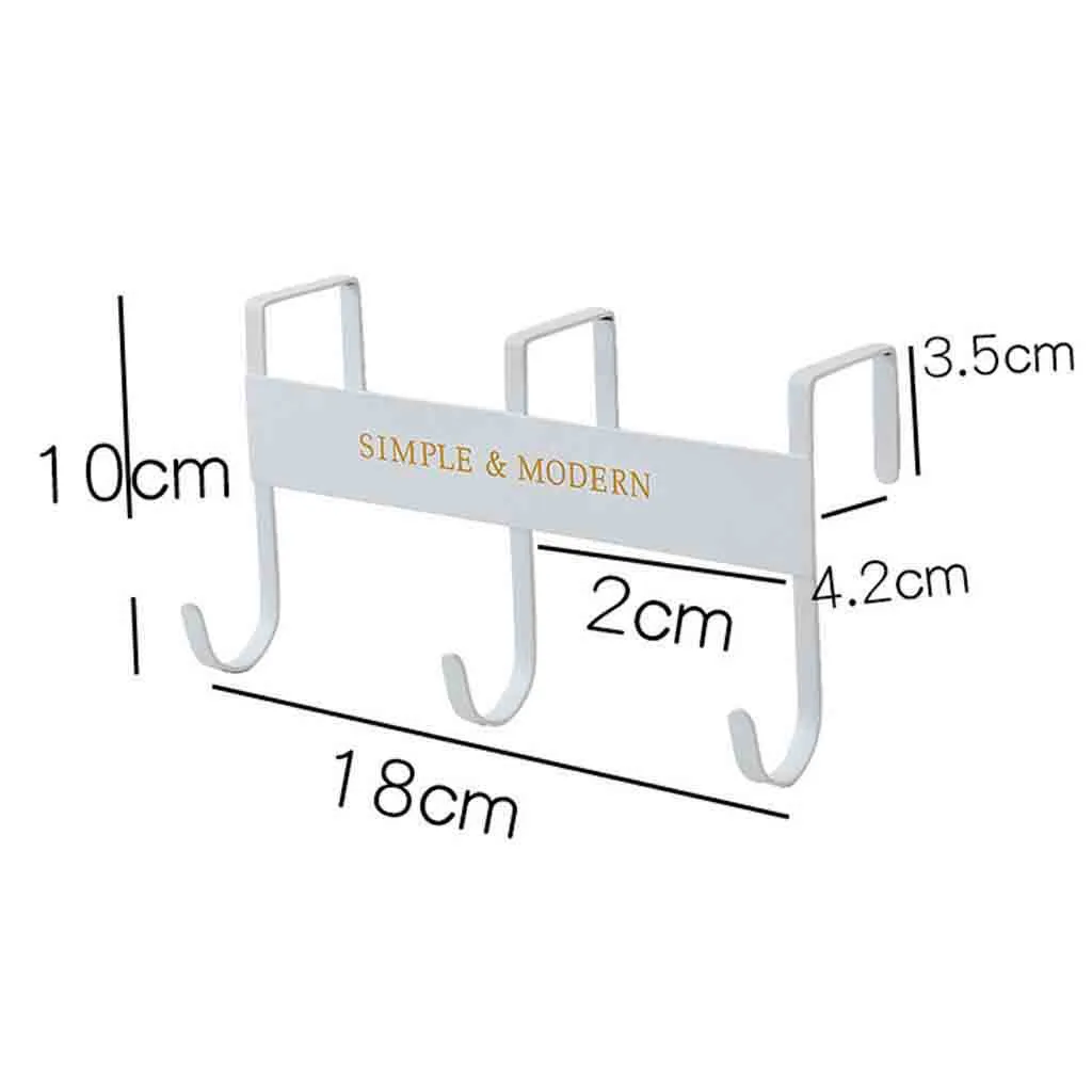 ISHOWTIENDA над-дверной крючок-вешалка Металлические Крючки вешалка держатель для хранения висячие двери одежда Полотенце Сумочка