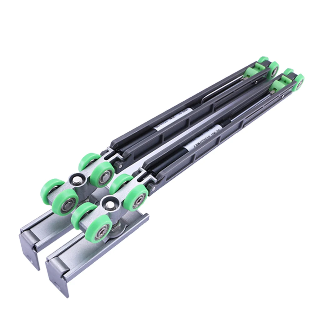 

Sliding Door Buffer Damper Set With Screws Alloy Track Pulley Bumper for Wardrobe Closet Cabinet JDH99