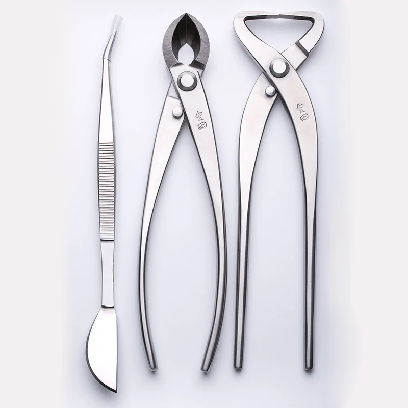 

3 PCS Bonsai tool Set JTTK-08 Trunk Splitter / Branch Cutter / Bonsai Tweezers Master Grade Bonsai Tools Excellent Quailty