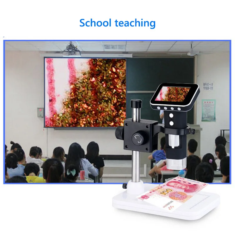 500X USB Microscope Digital Video Microscope HD Electronic Portable 8 LED Adjustable Microscope for PCB Mobile Phone Repair (13)