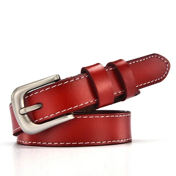 

JXQBSYDK Luxury Belts for Women Fashion Cool High Quality Leather Belts Pin Buckle Waist Belts Women 2019