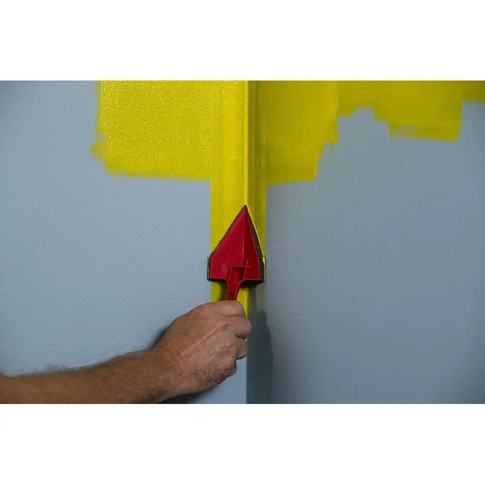 5 шт. бесшовная краска бегун Pro ручка роликой щетки инструмент Флокированный Edger офисная комната стены краски ing ролик для нанесения краски