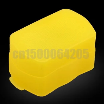 

Camera yellow Flash Light Bounce Diffuser Cover for Flash 580E Free shipping +tracking number