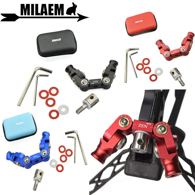 

1Set Archery Double Sided V-Bar Fully Adjustable Quick Disconnect Kit Compound /Recurve Bow Outdoor Sports Shooting Accessories