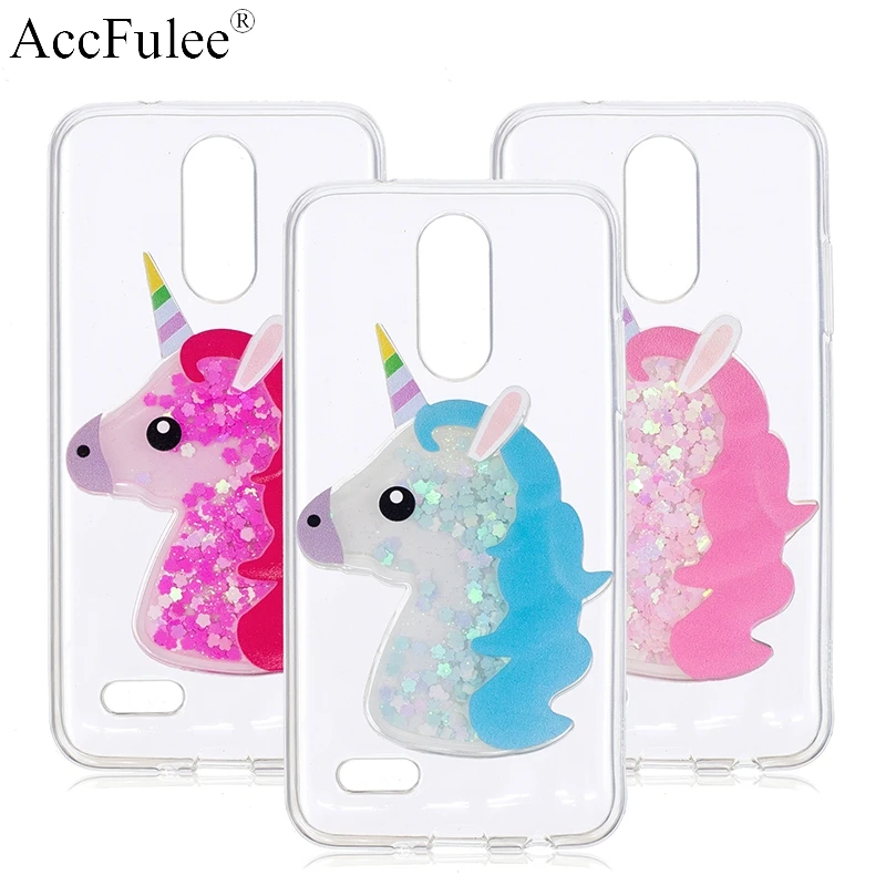 

Cartoon Liquid Quicksand Glitter TPU Case For Wiko Lenny 2 3 Max 4 View 2 Pro Prime U pulse Lite WindBell Owl Unicorn Case