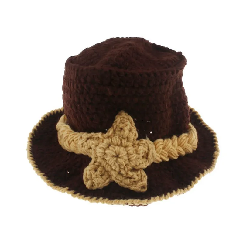 Fashion Unisex Newborn Boy Girl Baby Outfits Photography Props Cowboy Vest Boots