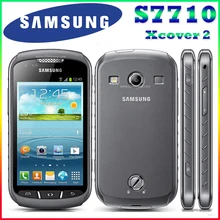 S7710 Оригинальный Samsung Xcover 2 S7710 1700 mAh 5MP GPS WIFI 4.0 Сенсорный Экран Мобильного Телефона Разблокирована Бесплатная Доставка