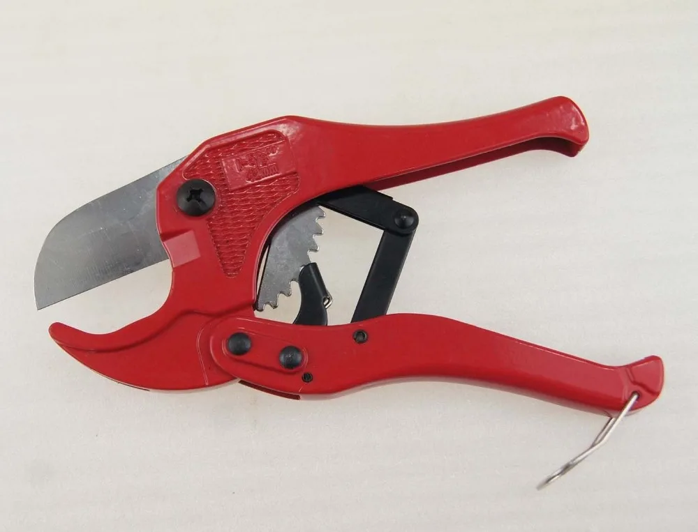  Ratchet Pipe Cutter Plumbing Tool PVC Nylon Water Tube Hose SK5 Blade
