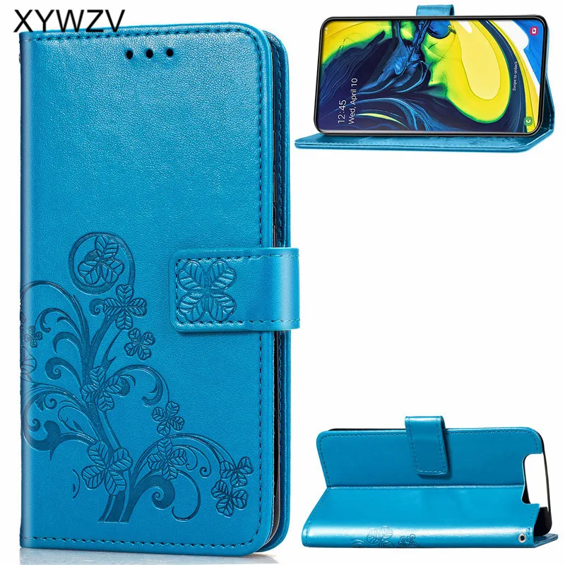 

For Samsung Galaxy A80 A90 Case Soft Silicone Filp Wallet Shockproof Phone Bag Case Card Holder Fundas For Samsung A80 A90 Cover
