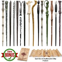 22 вида волшебной палочки с коробкой Волдеморт Рон Гермиона Дамблдор луна волшебная палочка харрид карта мародера в подарок