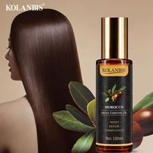 Аргановое эфирное масло несмываемый кондиционер маска для волос делает волосы блестящими и красивыми