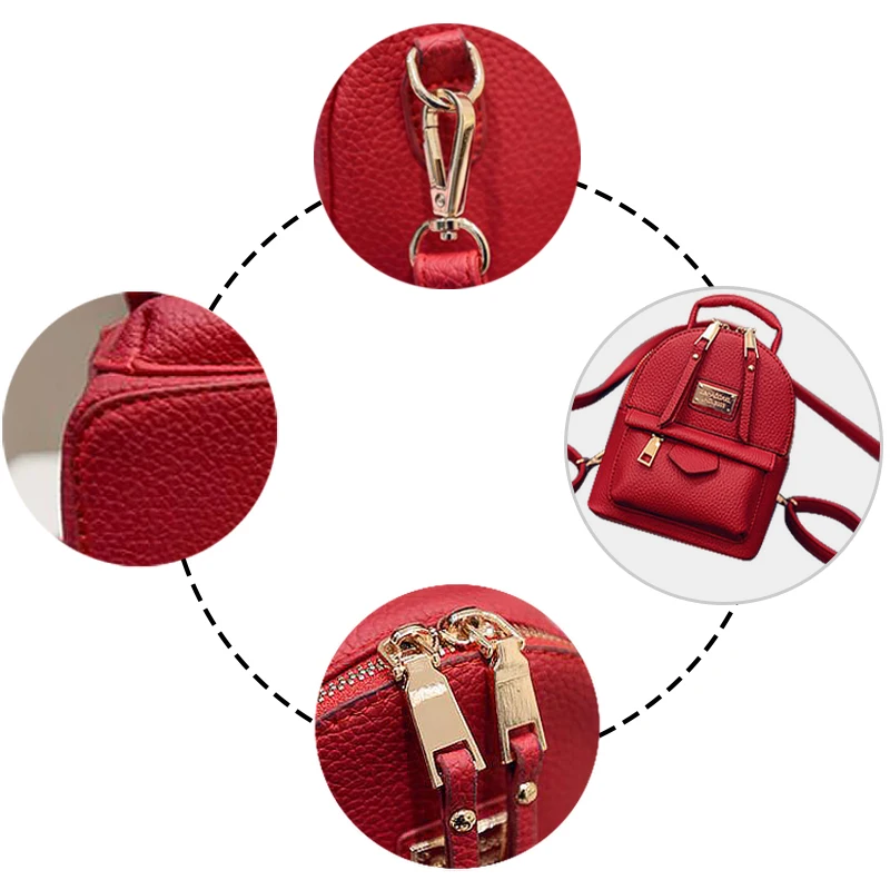 Модные женские рюкзаки Wobag 2019 мини рюкзак из искусственной кожи Женский