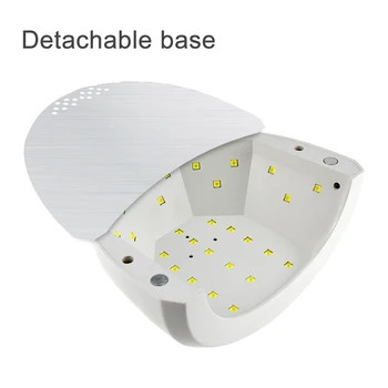 

24/48W Nail Dryer 30 Leds UV Lamp Fingernail Toenail Gel Polish Curing Light Manicure Machine SSwell