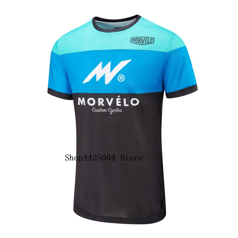 Футболка для велоспорта Morvelo с коротким рукавом езды на мотоцикле горном
