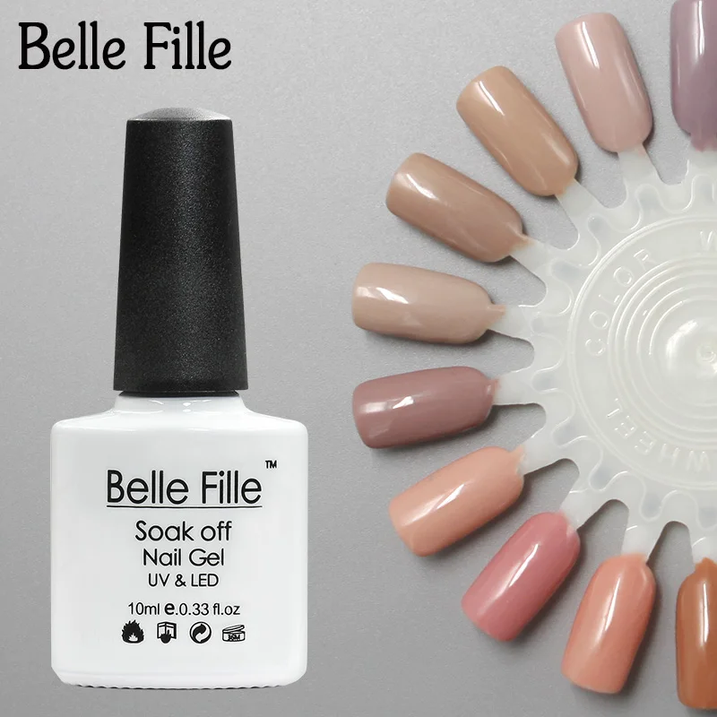 Nude Uv Gel Nail Polish 10ml Soak Off Polish Lacquer Led