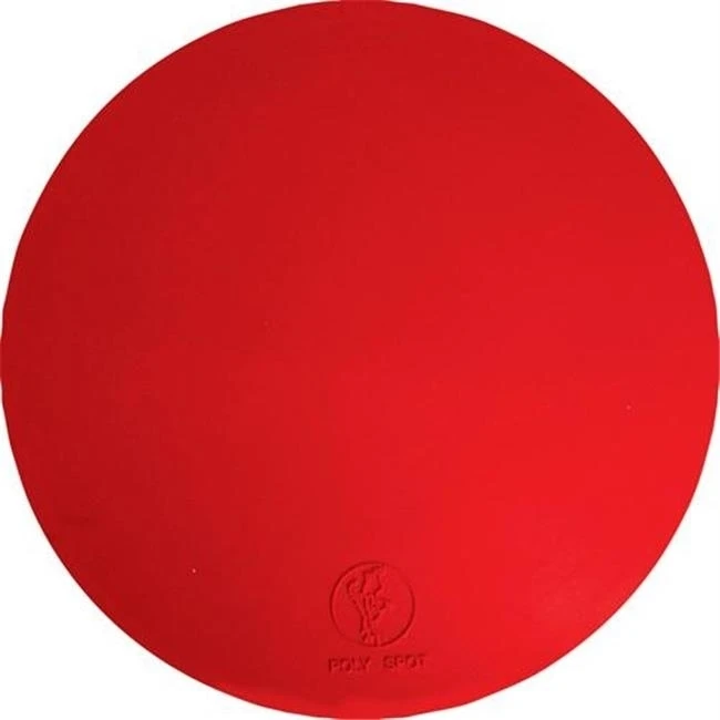 Olympia Sports GE084P 9 in. Poly Spots - Red - Dozen