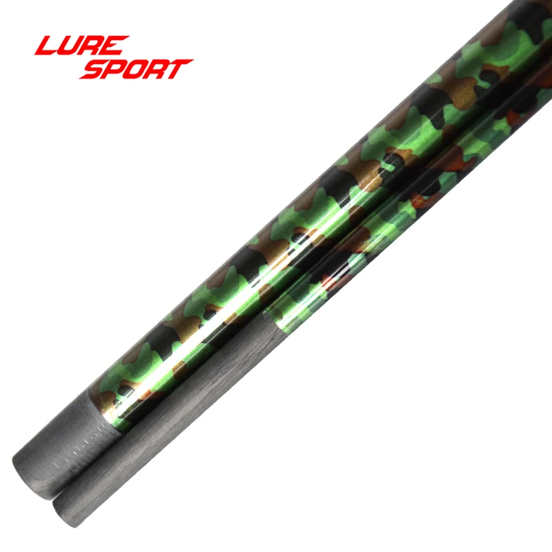 Карбоновая удочка LureSport 2 28 м жесткая Удочка камуфляжной расцветки секции