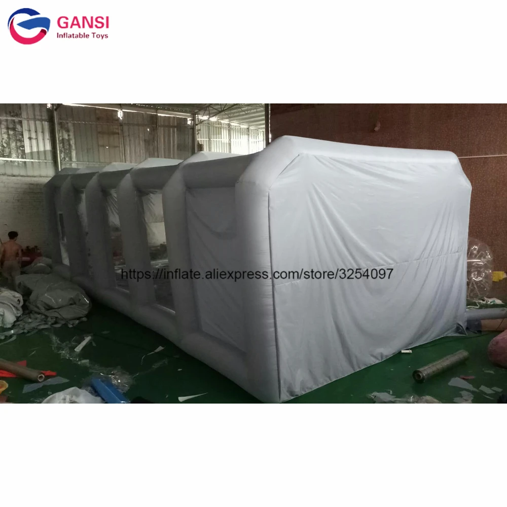  10m Length Puzzle Inflatable Spray Paint BoothsUsed Spray Booth For salePortable Inflatable Spray P