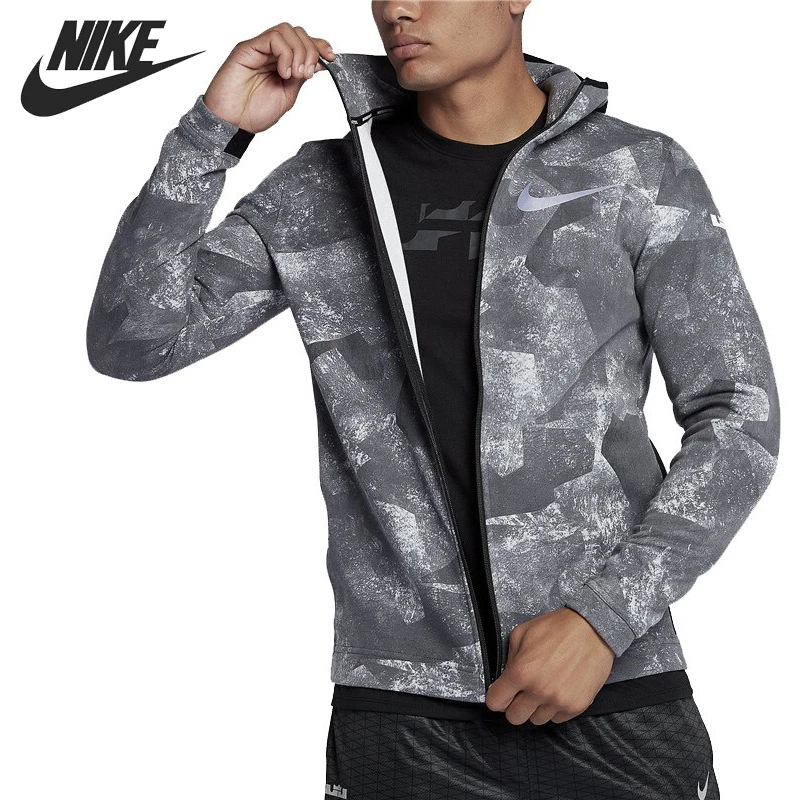 Nueva llegada Original NIKE ASM SHOWTIME HD FZ chaqueta hombre con capucha deportiva|Chaquetas para running| - AliExpress