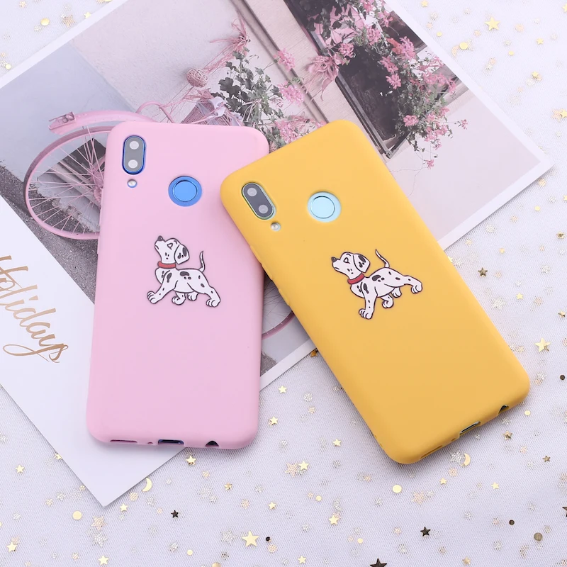 Для samsung S8 S9 S10 S10e Plus Note 8 9 10 A7 A8 Akita Dalmatian Шиба ину Мопс щенок силиконовый чехол для телефона Capa Fundas Coque