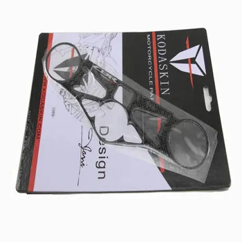 

KODASKIN Carbon Fiber Pattern Top Triple Clamp Triple Tree Front End Upper Decal Stickers for Honda CBR1000RR 2008-2016