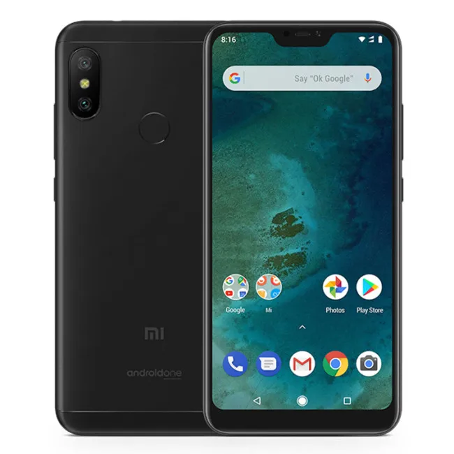 Xiaomi Mi A2 LITE 4 Гб Оперативная память 64 Встроенная Snapdragon 625 2 0 GHz Octa Core 5 84 дюйма 2.5D FHD +