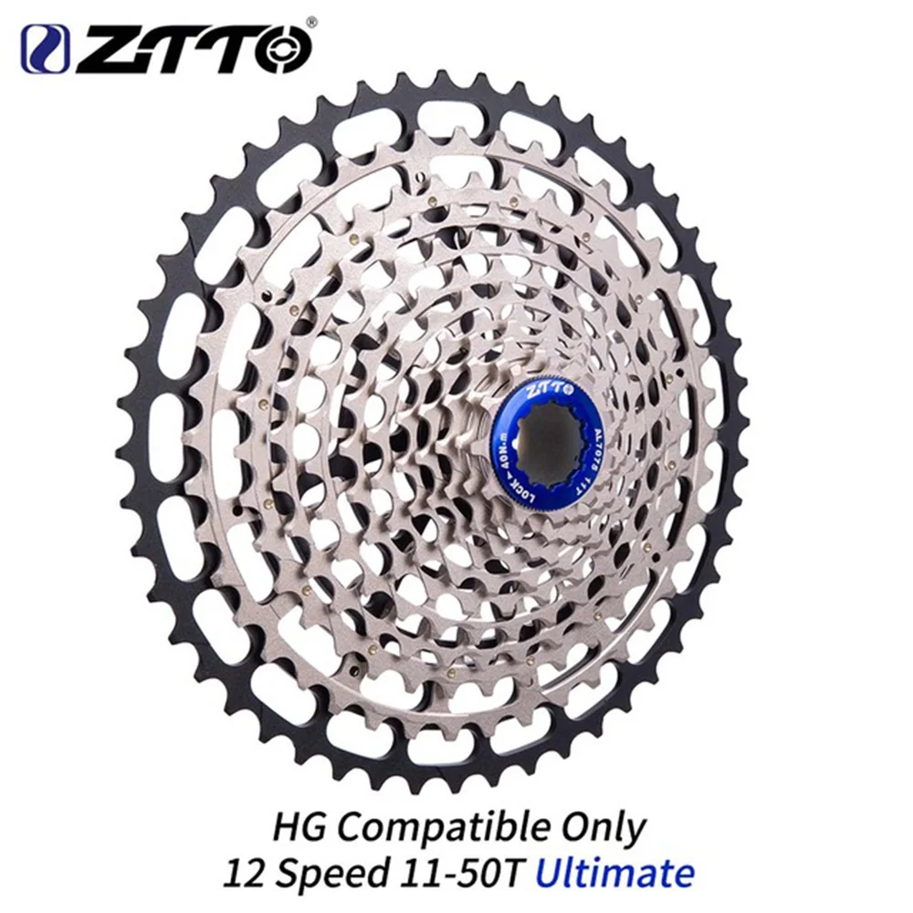 ZTTO Ultimate MTB 12 Скоростей 10-50 T/11-50 T кассета 12v Freewheel 12 S K7 велосипедная Звездочка для XD HG hub Eagle M9100 горный велосипед