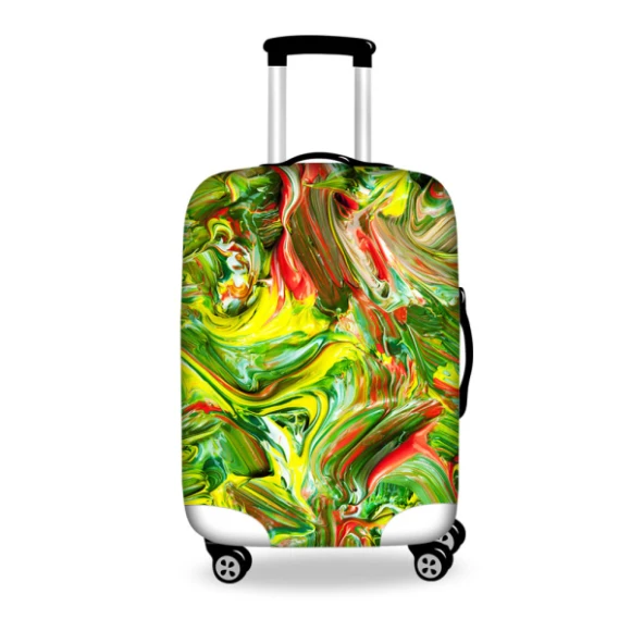FORUDESIGNS, граффити, Радужный чехол для багажа, защитный эластичный Чехол для багажа для путешествий, пыленепроницаемый защитный чехол для чемоданов - Цвет: HB0035