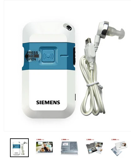 Цифровой карманный слуховой аппарат Siemens Pockettio DMP и DHP для слуховых аппаратов