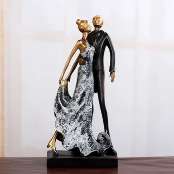 

Resin handicraft, European style furnishing articles, lovers decoration, wedding gifts,