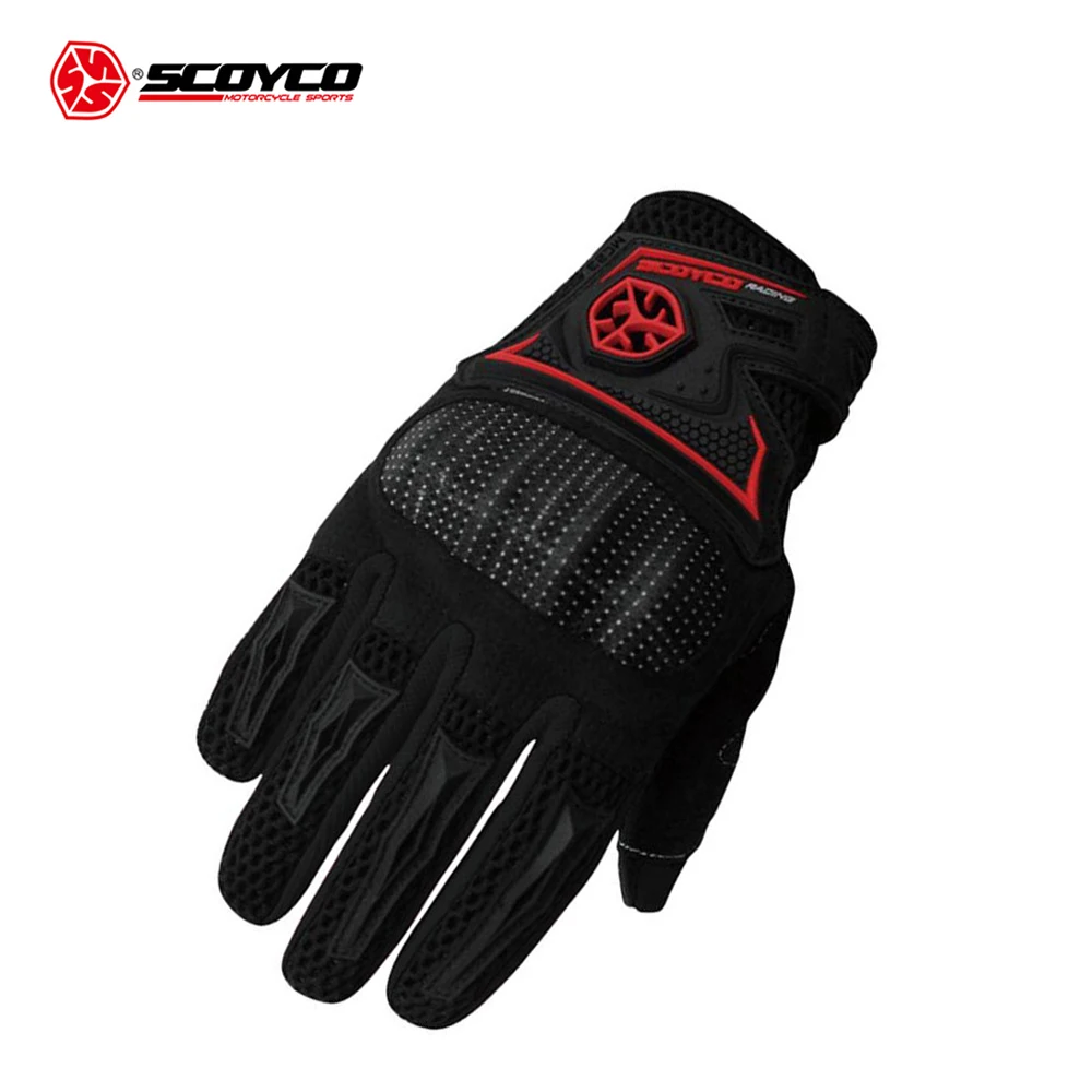 

SCOYCO Motorcycle Gloves Motocross Off-Road Racing Gloves Guantes Full Finger Moto Gloves Motocross Gloves
