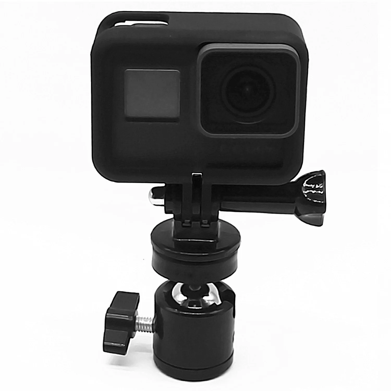 Gosear 2 шт. вращающаяся на 360 градусов шаровая Головка 1/4 штатив с винтовой головкой