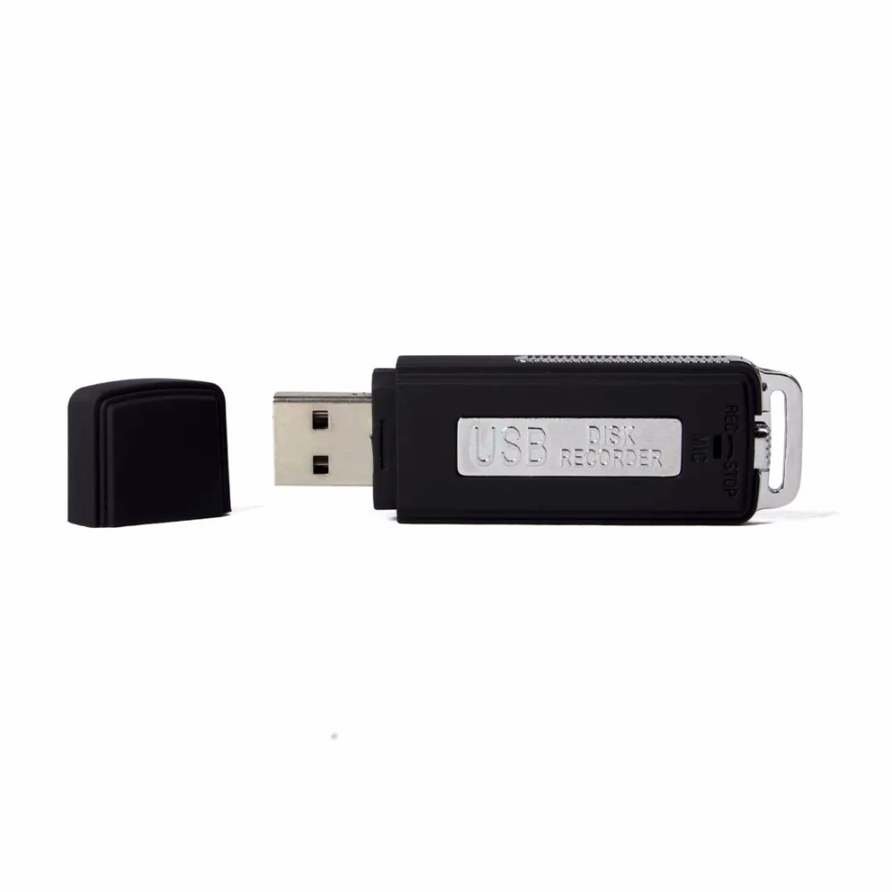 2 in 1 Mini 8GB USB Pen Flash Drive Disk Digital Audio Voice Recorder 70 Hrs Portable Recording Dictaphone Rechargeable | Электроника