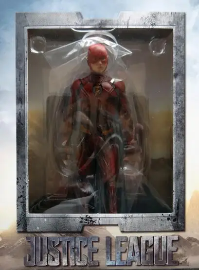 DC супергерой Лига Справедливости ARTFX + Статуя флэш экшн фигурка Коллекционная