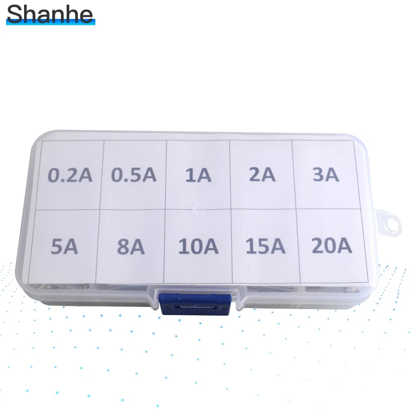 Акция! 100 шт./комплект предохранители в ассортименте 5x20 мм|glass fuse|1a fuse0.1a fuse |