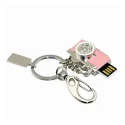 Легкая металлическая Водонепроницаемый USB2.0 USB флэш-накопитель мило Камера Форма супер стабильной USB Flash Drive best подарок 8 ГБ