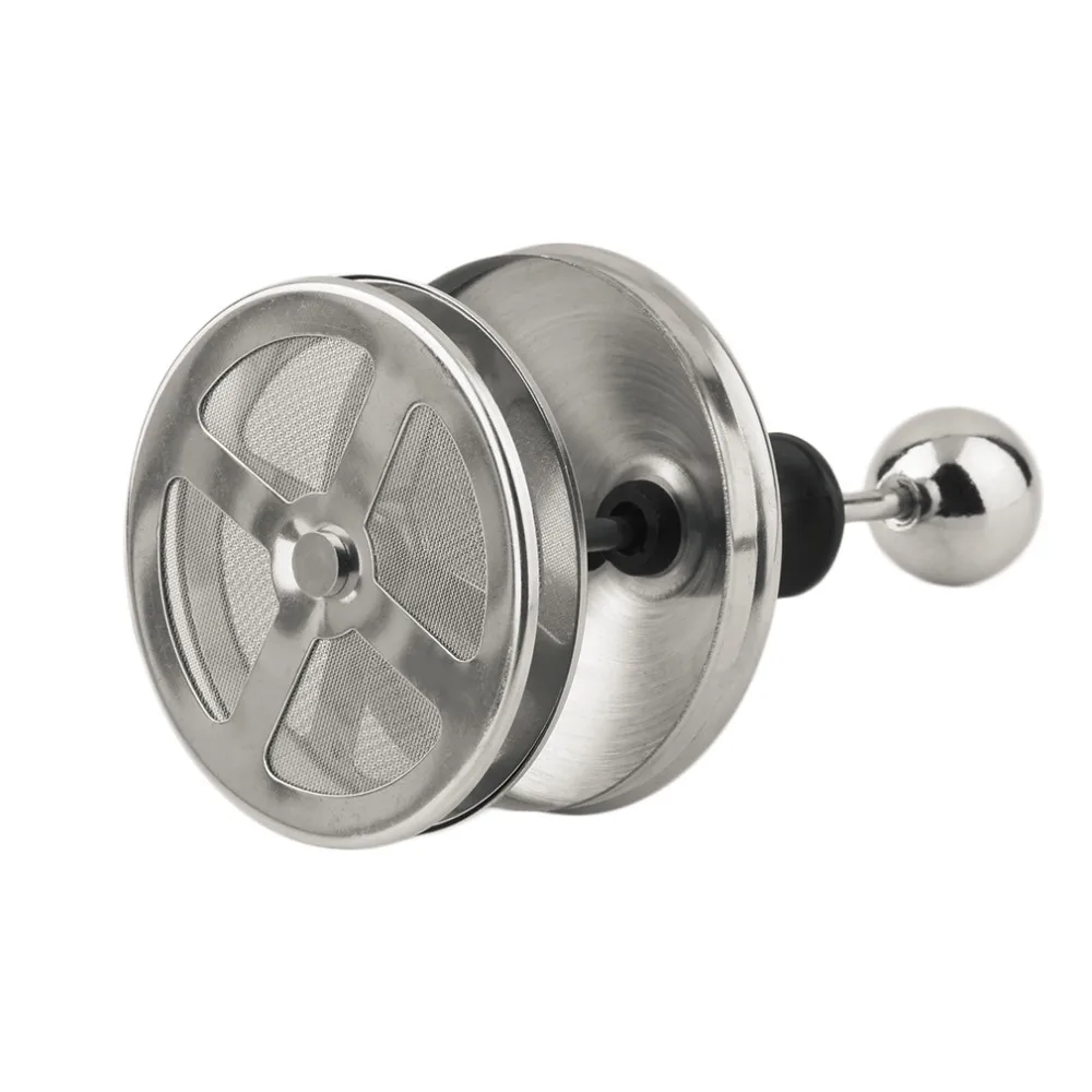 PREUP Marque Nouvelle vente chaude grande capacit/é de 400cc En Acier Inoxydable Double Maille Mousse DIY Fantaisie Caf/é Cr/ème Lait Frother