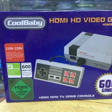 HDMI выход Ретро Классический Портативный игровой плеер семья ТВ Видео игровая консоль детство встроенный 600 игры корабль dhl