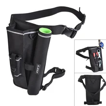 Черная уличная сумка для удочки для карпа, 600D, ткань Оксфорд, поясная сумка, сумка для хранения рыболовных снастей