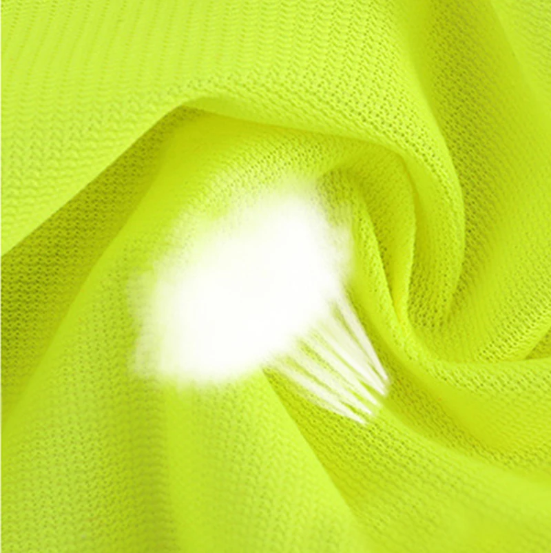 ZK30 дропшиппинг флуоресцентный жилет высокая видимость светоотражающий Открытый безопасности Одежда Бег конкурс Жилет Безопасный светильник-отражающий