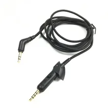 For Bose QC15 QC 15 QC2 Headphones Upgraded Replacement Audio Cable 5 Core 3 5mm Plug Silver Plated Cable Cords for iPhone MP3