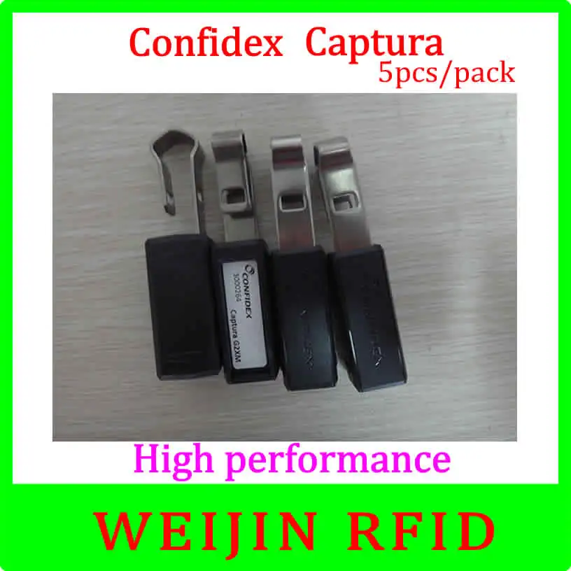 

Confidex Captura 5pcs per pack 860-960MHZ UHF RFID tag metallic items lable with High quality engineering plastics free shipping