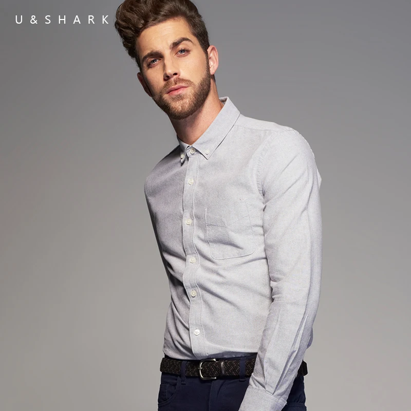 U\u0026SHARK Classic Oxford Shirt 100 
