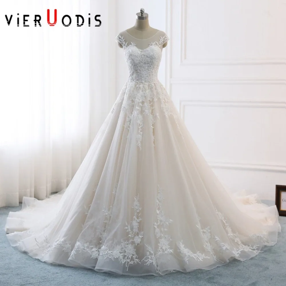 

2019New Design Plus Size Wedding Dress Royal Train Direct Selling High Quality Wedding Dress Boho Bridal Brautkleid Wedding Gown