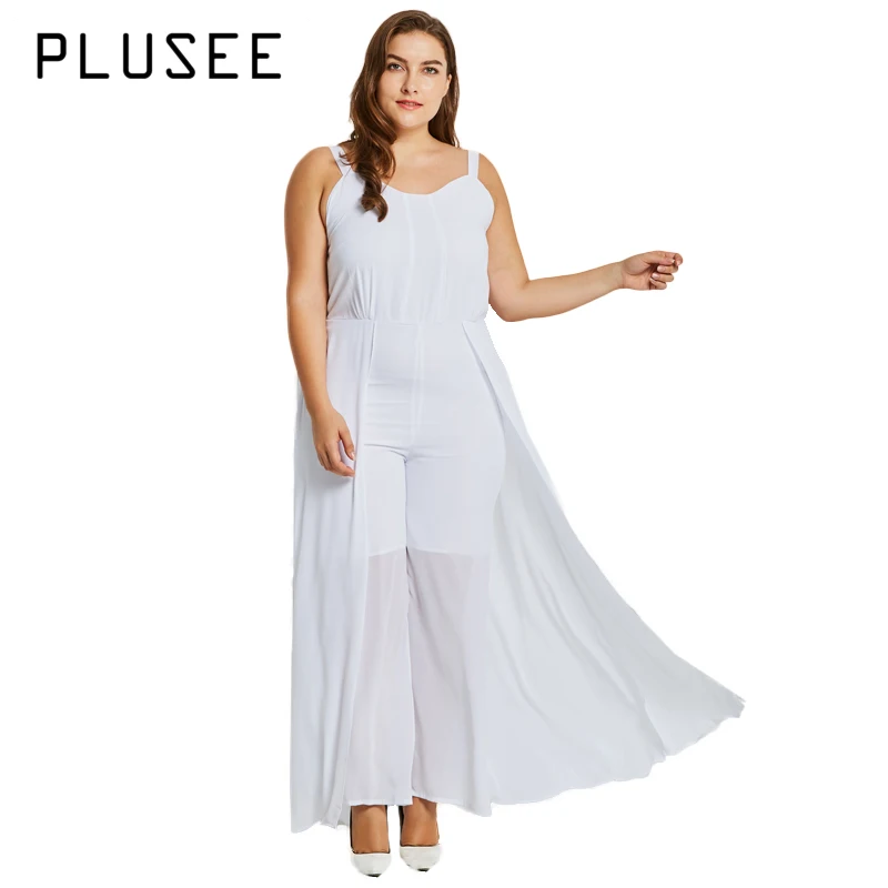 white jumpsuit xl