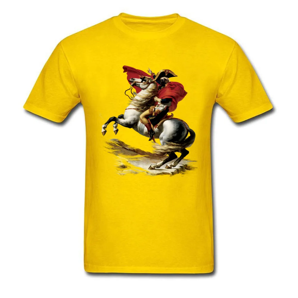 Slowpoleon Crew Neck T Shirt Mother Day Tees Short Sleeve Hip Hop Pure Cotton Europe Clothing Shirt comfortable Men's Slowpoleon yellow