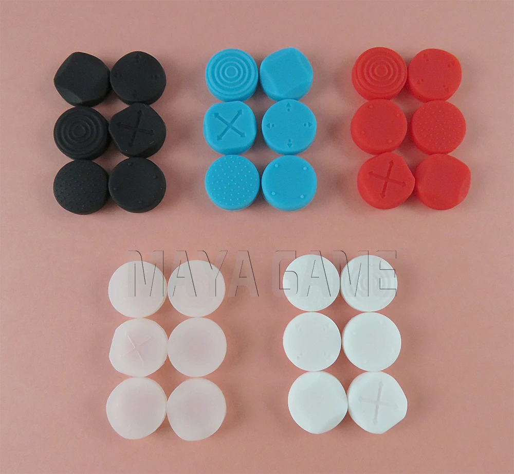 Manopole In Silicone Per Pokeball Go Poke Ball Joystick Manopole Per Levette Per Interruttore Ns Sticks Caps 6 In 1