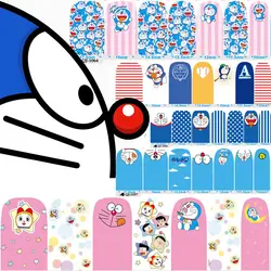 14 шт./Лист 12 типа Doraemon обертывания для ногтей 3D на весь ноготь наклейки дизайнерские наклейки для ногтей наклейки макияж тату Маникюр
