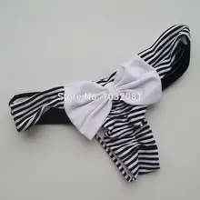 Sexy polka dot swimwear women cheeky scrunch butt bow bikini bottom swimsuit tanga bathing suit underwear